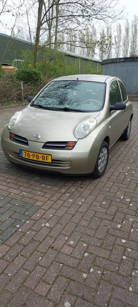 Nissan Micra 1.2 48KW 3DR 2004 Beige, 4 cilinders, Beige, Micra, Handgeschakeld