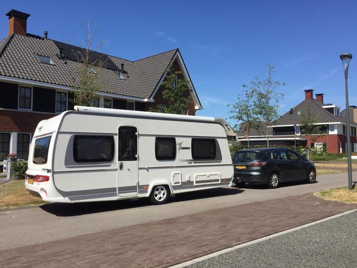 Caravan Fendt Tendenza 515 in zeer goede staat, Caravans en Kamperen, Caravans, Particulier, tot en met 4, 1250 - 1500 kg, Rondzit