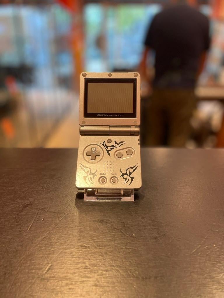 Nintendo Game Boy Advance Tribal Edition | Zwart/Grijs |, .x, Ophalen of Verzenden, Zo goed als nieuw, Game Boy Advance