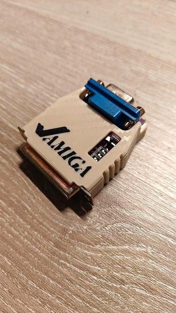 RGB-VGA converter Amiga - dubbel gebufferd zonder jailbars, Verzenden