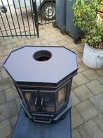 nieuwstaat HELEX allesbrander houtkachel 7-7,5 kw, Houtkachel, Ophalen of Verzenden, Zo goed als nieuw, Vrijstaand