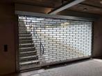 Gegalvaniseerd rolhek electrisch bedienbaar., Doe-het-zelf en Verbouw, Rolluiken, Ophalen, Zo goed als nieuw, Wit, 200 cm of meer