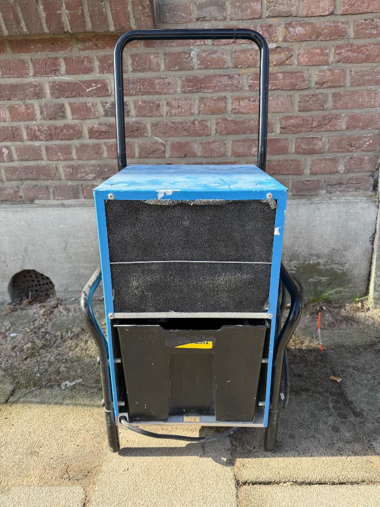 Bouwdroger El Bjorn, Ophalen, Gebruikt, Ventilator