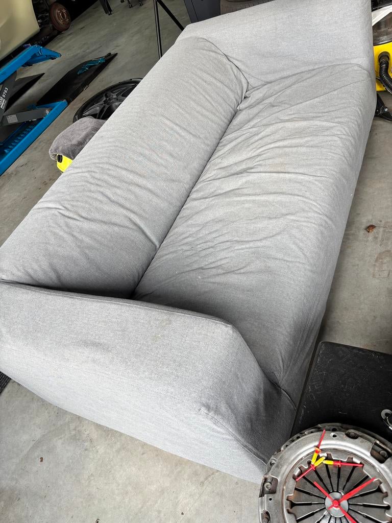 2-zits Ikea bankje grijs, Ophalen, 75 tot 100 cm, Tweepersoons, Minder dan 150 cm