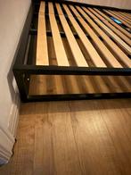 Emma sleep metalen bedframe 180 x 200, Ophalen, Zwart, Tweepersoons, Zo goed als nieuw