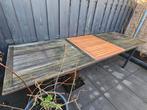 Uitschuifbare tuintafel 95x205/320 cm, Ophalen, Gebruikt, Rechthoekig, Aluminium