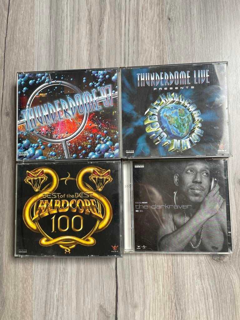 4 Hardcore/Dance CD Boxsets - Thunderdome, The Darkraver, Ophalen of Verzenden, Gebruikt, Techno of Trance, Boxset