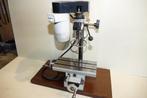 Emco unimat originele kruistafel met kolom met motor, Verzenden, Gebruikt, Metaaldraaibank