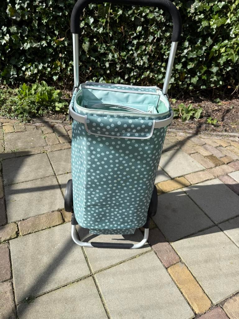 Boodschappentrolley Trolley, Ophalen, Zo goed als nieuw, Zwart, 30 cm of meer