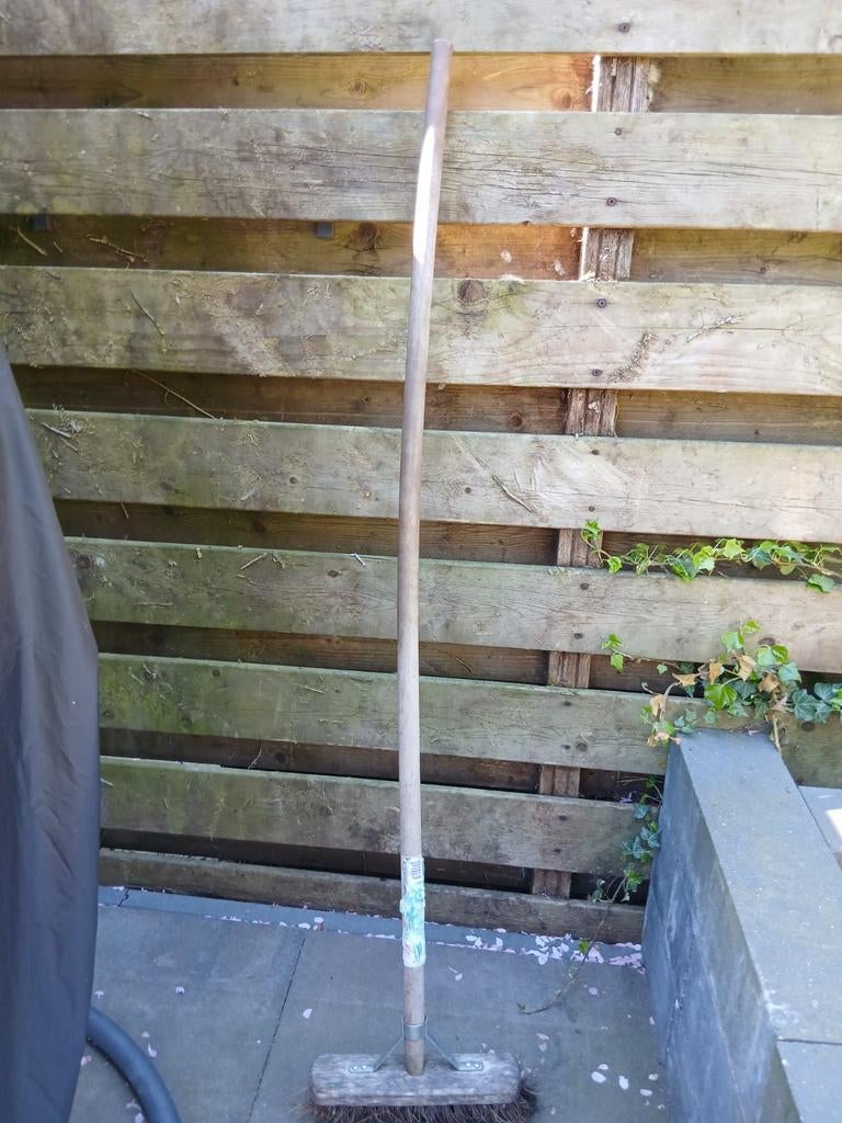 Straat bezem, Ophalen, Gebruikt, Bezem