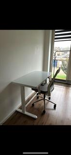 Zit sta bureau + ergonomische bureaustoel, Huis en Inrichting, Bureaus, Ophalen, Zo goed als nieuw