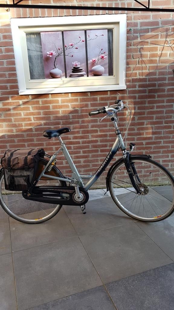 Gazelle damesfiets, Fietsen en Brommers, Fietsen | Dames | Damesfietsen, Ophalen, Versnellingen, Gazelle, 53 tot 56 cm