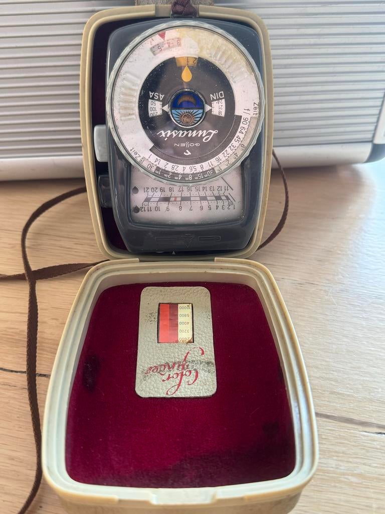 Gossen Lunasix lichtmeter in goede staat, Ophalen of Verzenden, Gebruikt