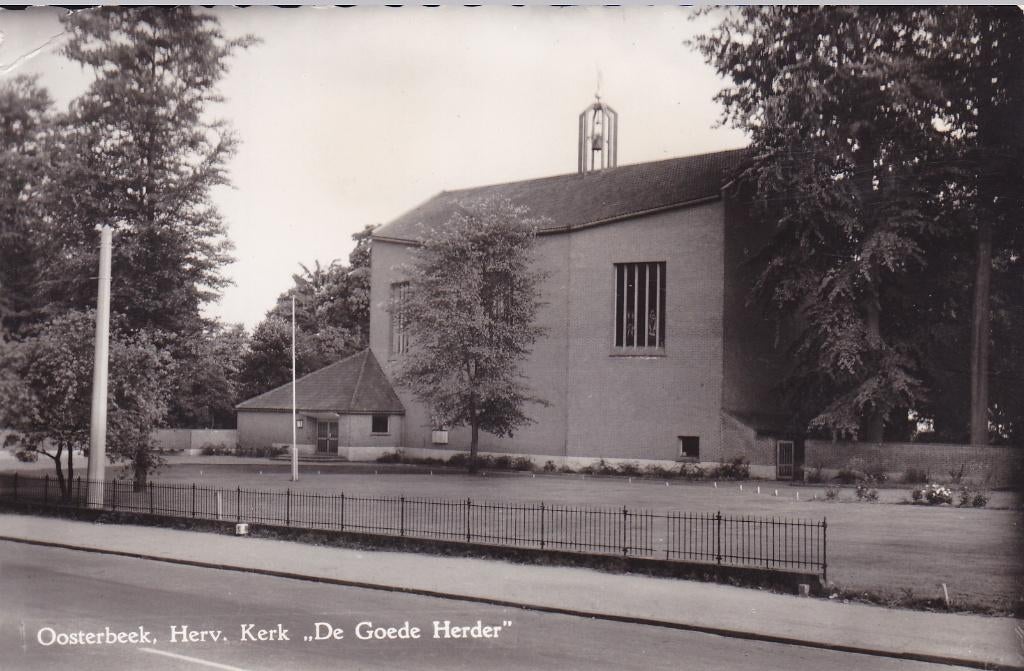 Oosterbeek. Herv. Kerk "De Goede Herder"., Verzenden, 1960 tot 1980, Ongelopen, Gelderland