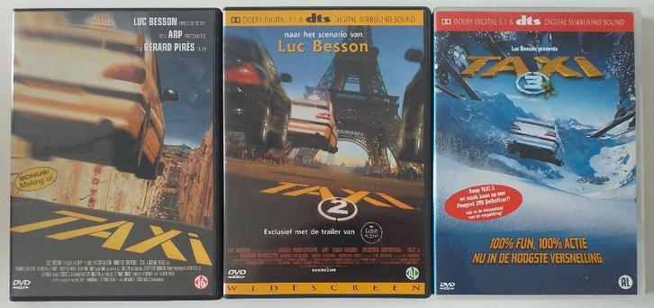 Taxi Trilogie (1998 - 2003) *3 DVD, Cd's en Dvd's, Dvd's | Actie, Zo goed als nieuw, Actiekomedie, Vanaf 12 jaar, Ophalen of Verzenden