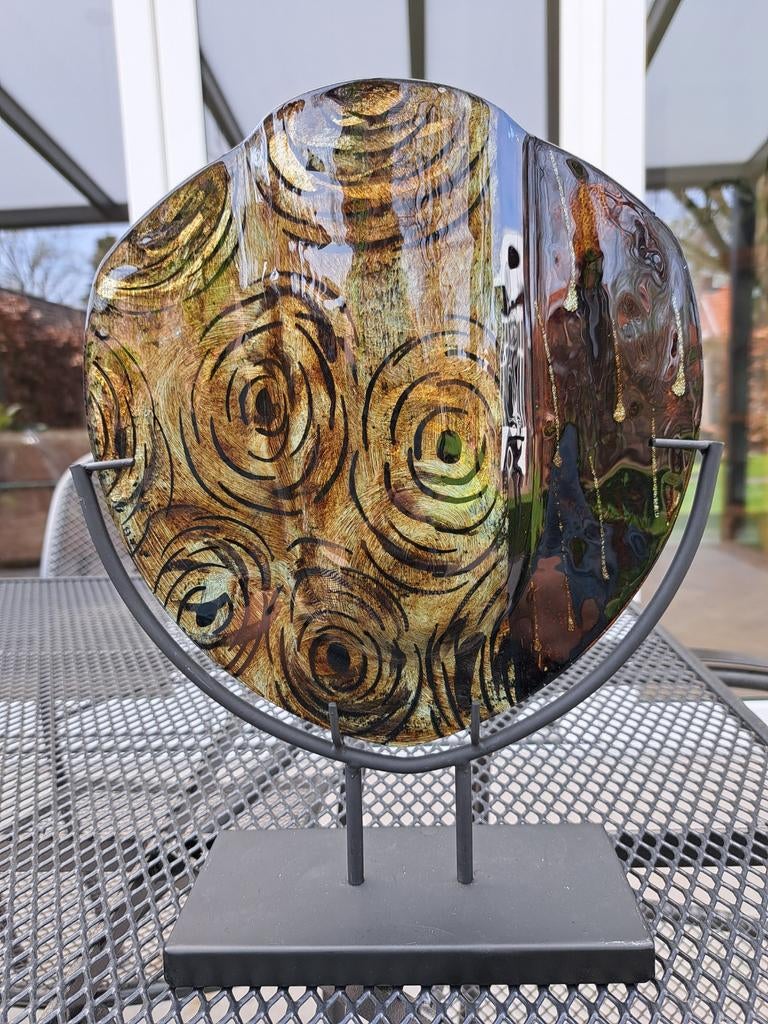 GlasArt vaas, Antiek en Kunst, Kunst | Designobjecten, Ophalen of Verzenden