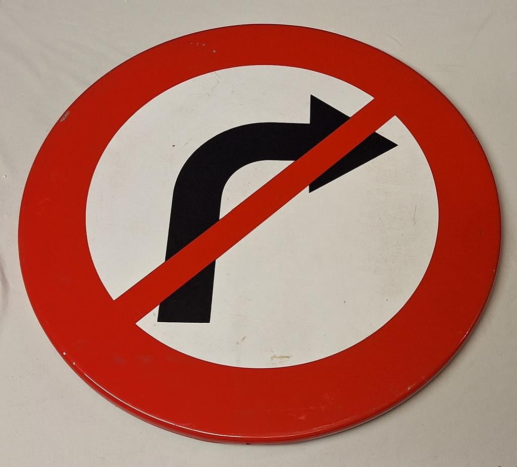 Nieuw verkeersbord (uit jaren 80), Ophalen of Verzenden, Nieuw