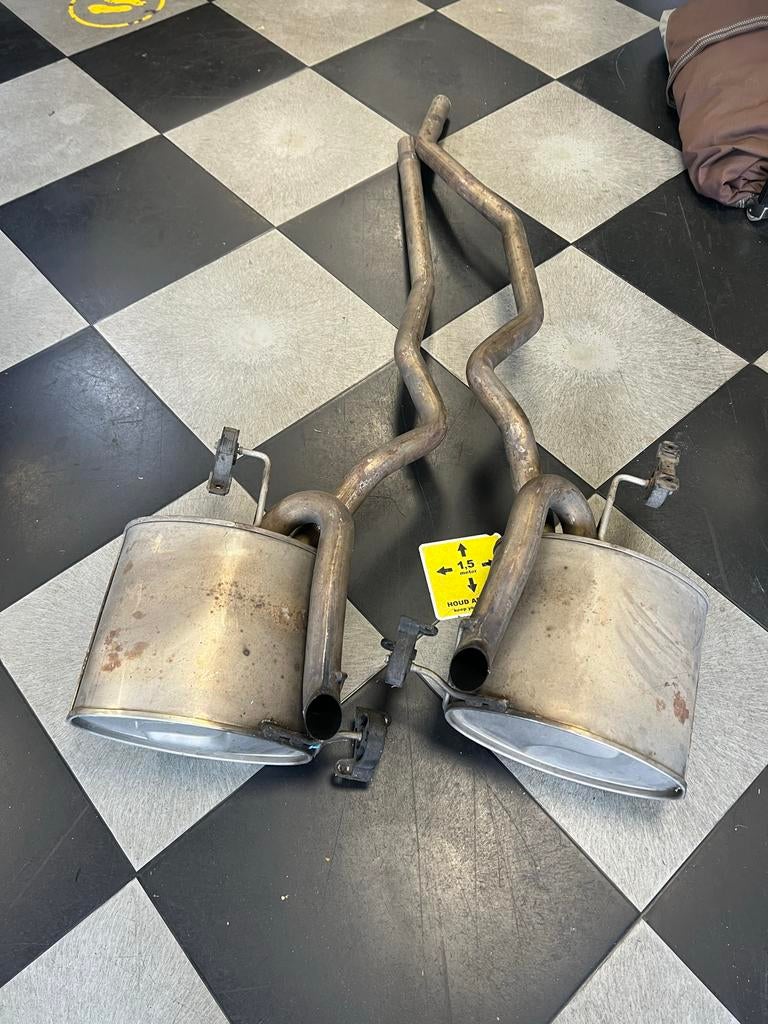 BMW X5 E53 Uitlaat Demper Achterdemper Uitlaatsysteem, Auto-onderdelen, Uitlaatsystemen, Ophalen of Verzenden, Gebruikt, BMW