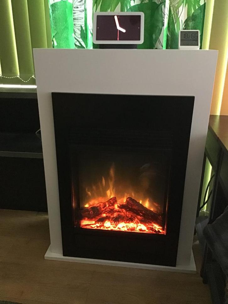 DIMPLEX BELLINI haard met OptiFlame, Huis en Inrichting, Haarden, Zo goed als nieuw, Elektrische haard, Ophalen