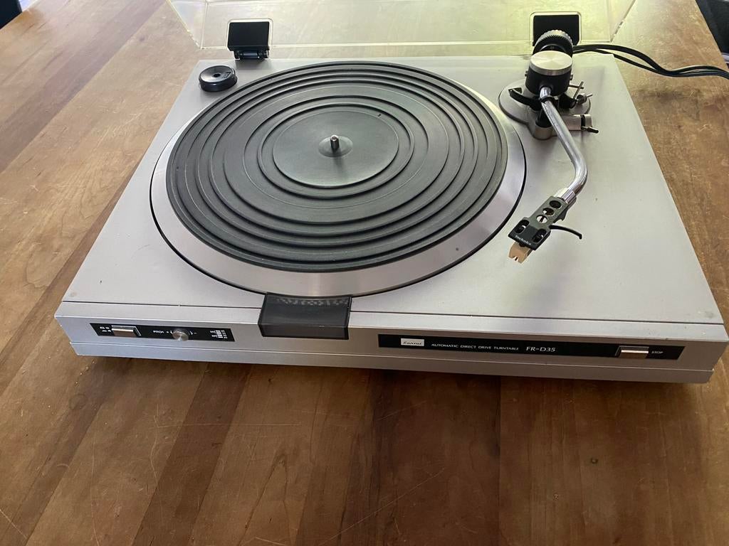 Sansui FR-D35 Volautomatische Direct-Drive Platenspeler, Gebruikt, Automatisch, Platenspeler, Ophalen