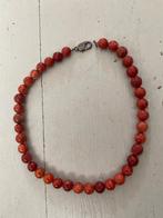 Oude spons koraal ketting, Gebruikt, Ophalen of Verzenden, Steen of Mineraal, Met edelsteen