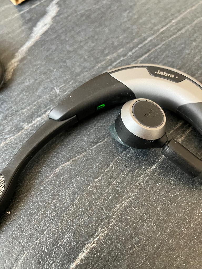 Jabra headset Bluetooth, Computers en Software, Headsets, In-ear, Ophalen of Verzenden, Zo goed als nieuw, Draadloos