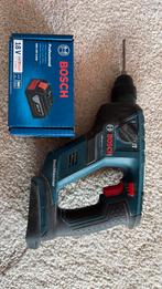 Bosch GBH 18 V-LI Compact Boorhamer met accu, Boor- en/of Breekhamer, Ophalen of Verzenden, Zo goed als nieuw, Minder dan 400 watt