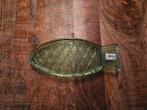 Schotel S transparant groen Fish&Fish, Ophalen of Verzenden, Glas, Overige stijlen, Schaal of Schalen