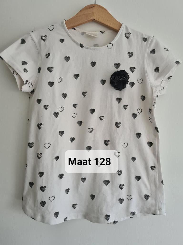 Zara wit/creme zwarte hartjes shirt
Maat 128, Kinderen en Baby's, Kinderkleding | Maat 128, Gebruikt, Meisje, Ophalen of Verzenden