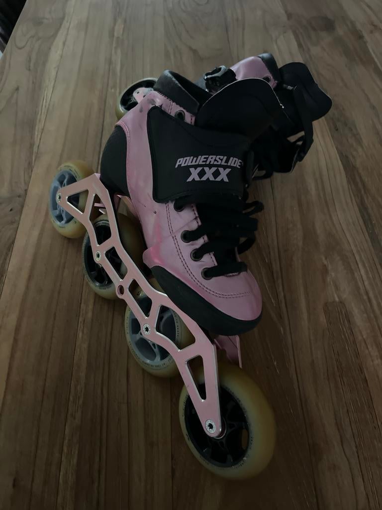 Powerslide XXX skeelers - Goed onderhouden- Maat 34-37, Ophalen, Gebruikt, Overige typen, Overige merken