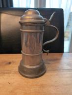 Oude tinnen kan met deksel, Ophalen of Verzenden