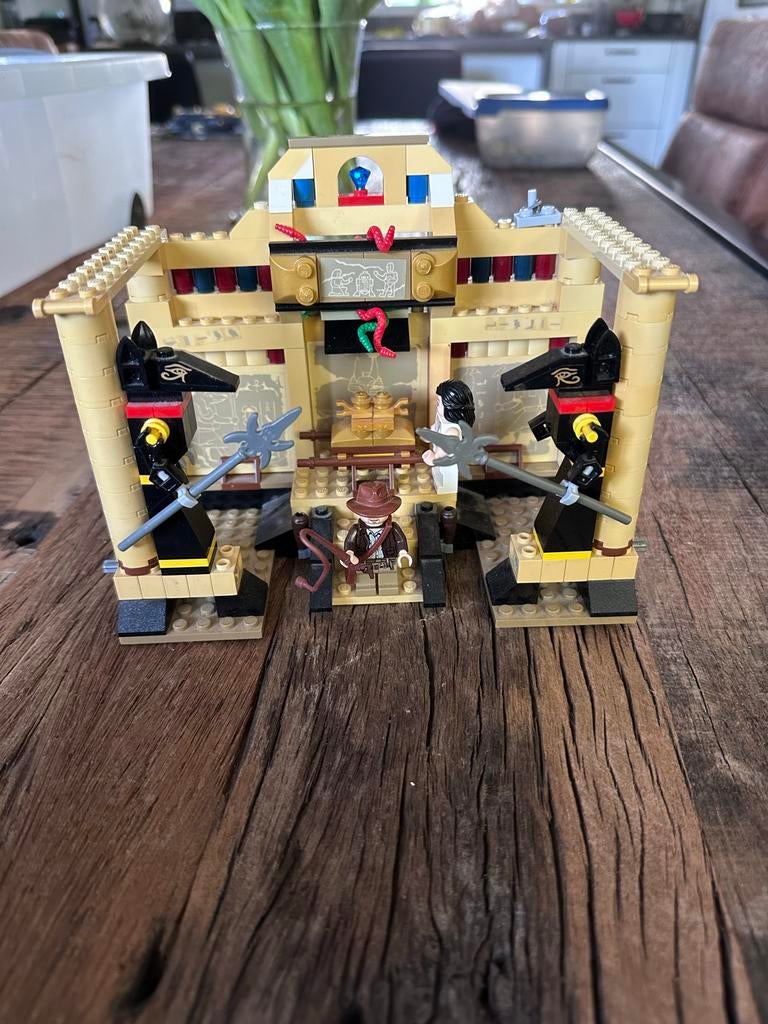 Lego Indiana Jones Tempel en Venetië Bootachtervolging, Ophalen, Gebruikt, Jongen of Meisje