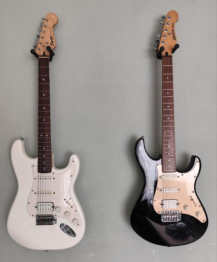 Squier Bullet en Yamaha EG electrische gitaren, Muziek en Instrumenten, Snaarinstrumenten | Gitaren | Elektrisch, Solid body, Fender