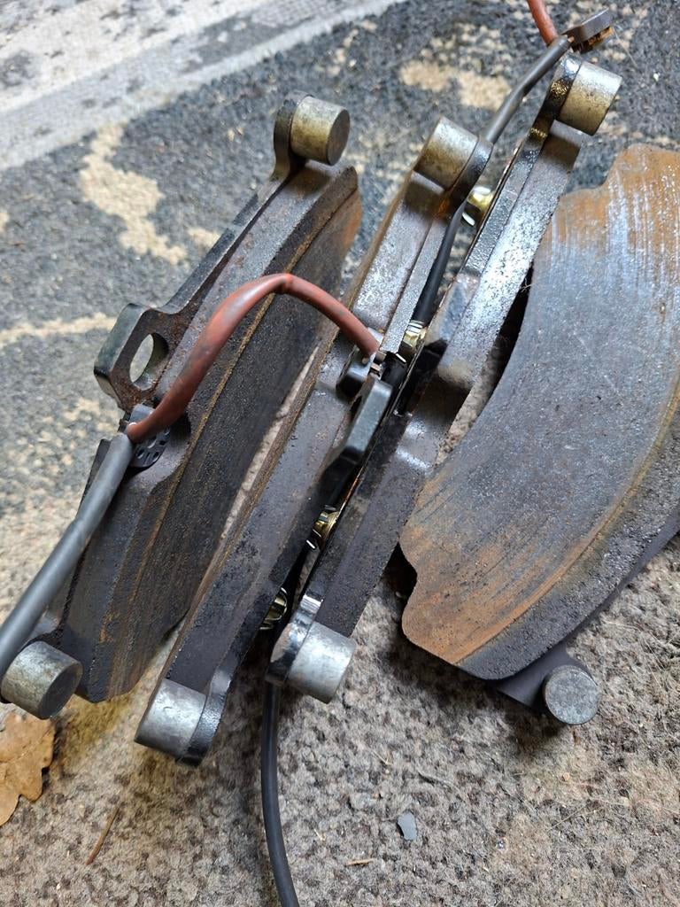 Porsche 997 Turbo remschijven met blokken, Ophalen, Porsche