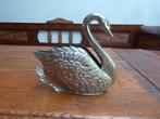 Vintage verzilverde servethouder, zwaan, Godinger, Ophalen of Verzenden