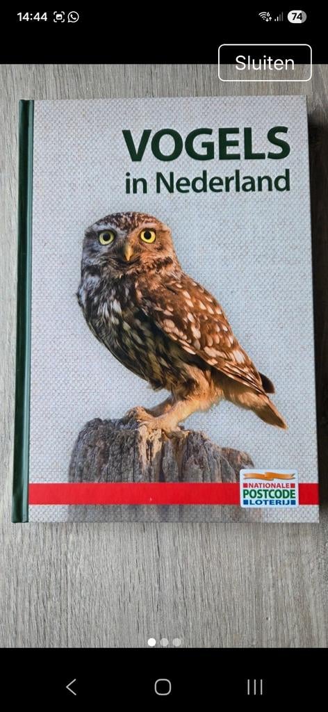 Vogels in Nederland - Nationale Postcode Loterij, Ophalen of Verzenden