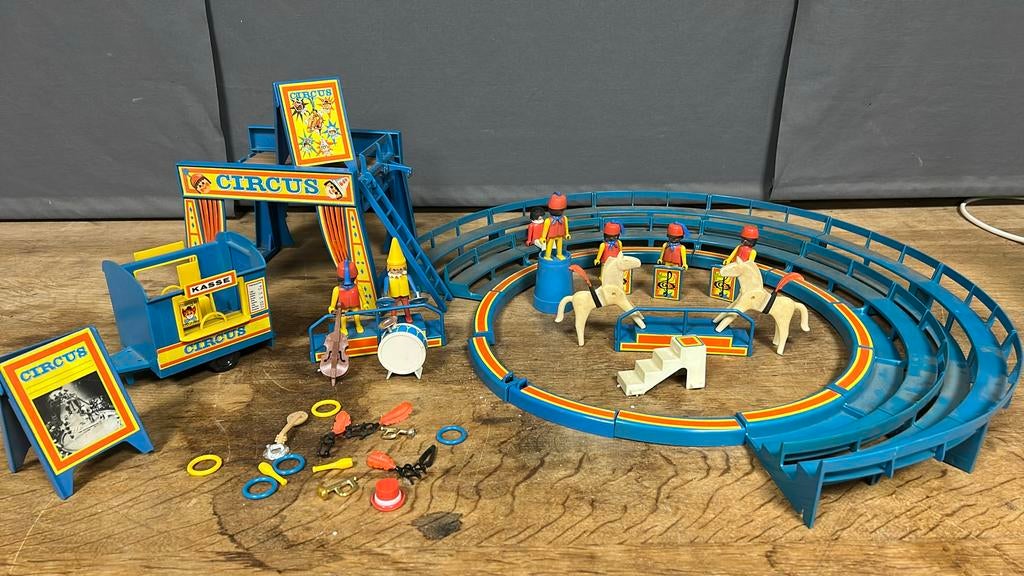Playmobil circus. Jaren 70s. 3510., Ophalen of Verzenden, Gebruikt, Complete set
