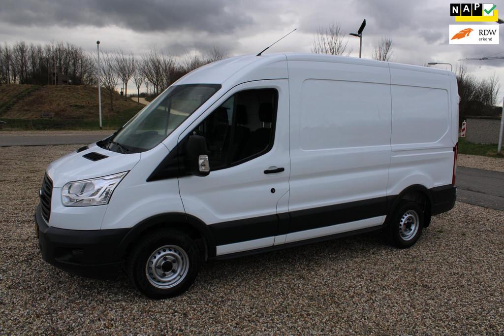 Ford Transit 290 2.2 TDCI L2H2 Ambiente Lang Hoog met Airco, Auto's, Bestelauto's, Bedrijf, Te koop, ABS, Airconditioning, Boordcomputer