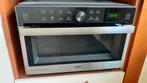 Whirlpool MW SC833 SX Combimagnetron - Zo goed als nieuw, Ophalen, Combimagnetron, Crisp, 60 cm of meer