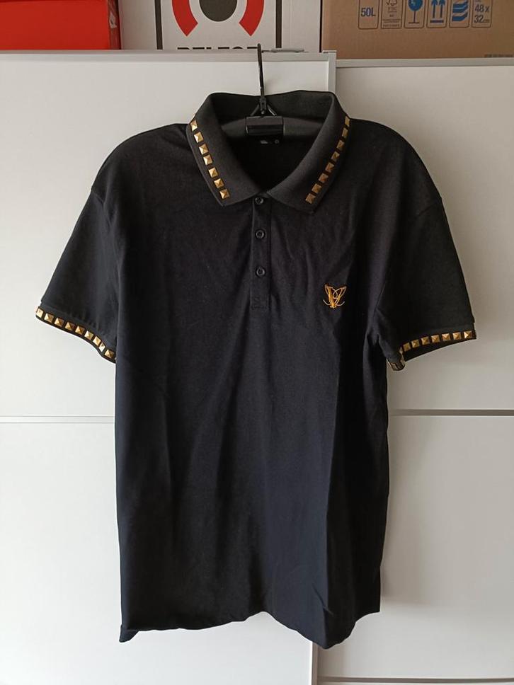 Poloshirt Volé La Lumière, Kleding | Heren, Polo's, Zo goed als nieuw, Maat 48/50 (M), Zwart, Ophalen of Verzenden