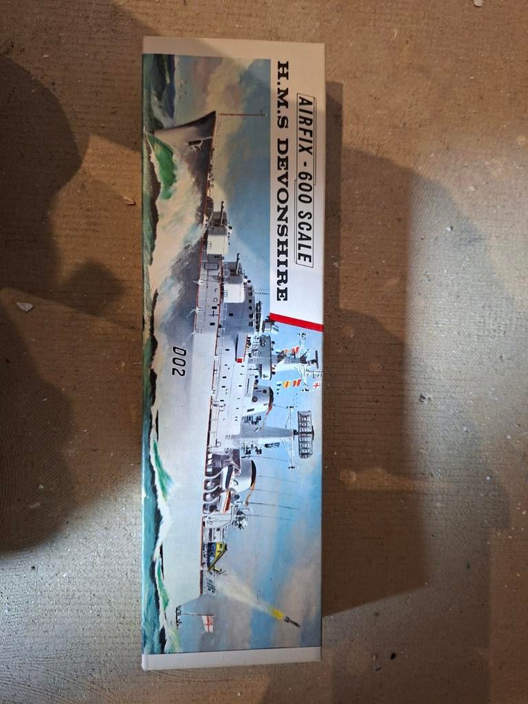 Airfix H.M.S. Devonshire D02 modelbouwschip compleet, Verzenden, Nieuw, 1:200 of kleiner, Airfix