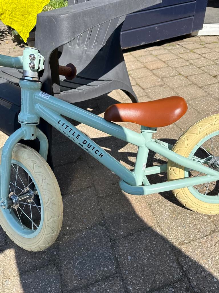 Little Dutch loopfiets - Mintgroen, Fietsen en Brommers, Ophalen of Verzenden, Gebruikt, Minder dan 16 inch