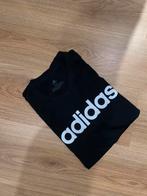 Zwart Adidas T-shirt 2XL met groot logo, Kleding | Heren, Verzenden, Gedragen, Overige maten, Zwart