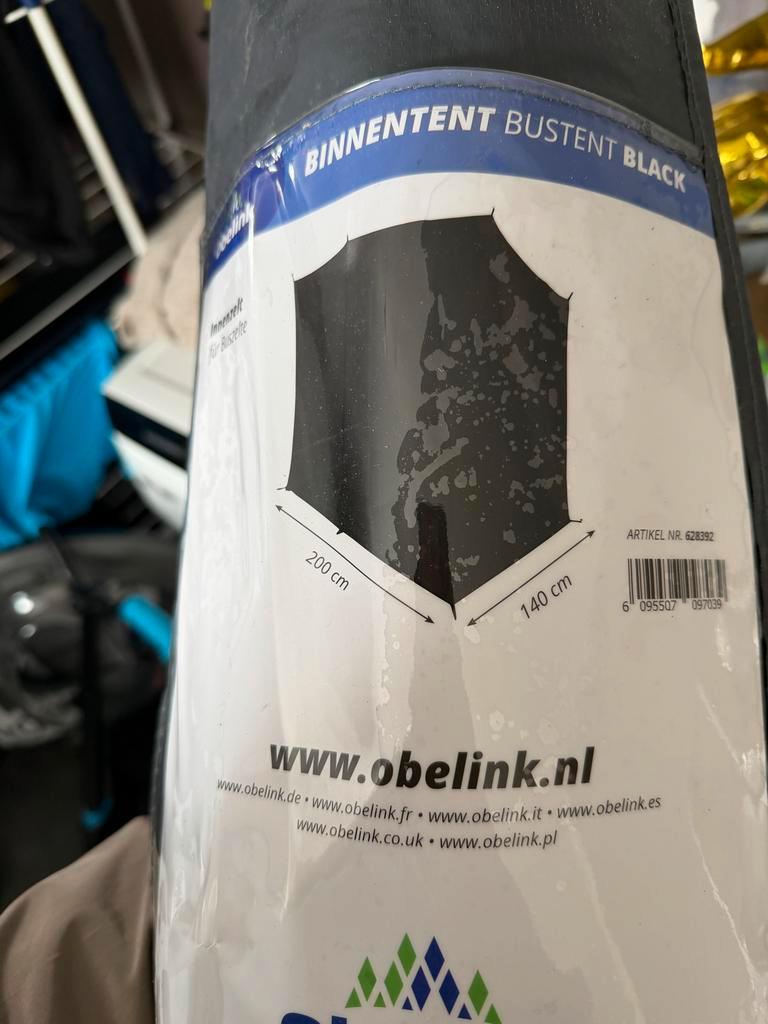 Slaapcabine Obelink voor tent of Bustent, Caravans en Kamperen, Tenten, Ophalen of Verzenden, Nieuw, Tot en met 2