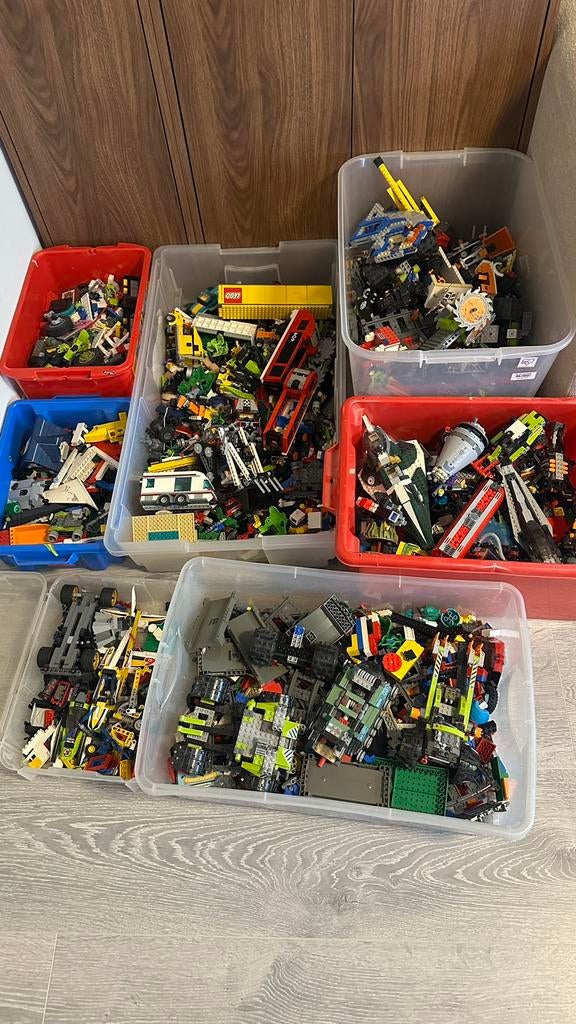 Super grote partij lego van vroeger, Kinderen en Baby's, Speelgoed | Duplo en Lego, Ophalen of Verzenden, Gebruikt, Losse stenen