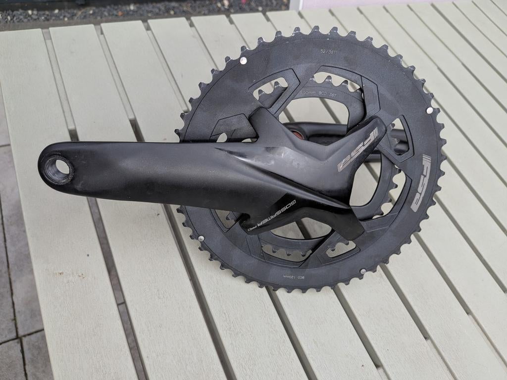 FSA Gossamer Pro Crankstel 52 36 Ultegra concurrent, Ophalen of Verzenden, Gebruikt, Crankstel of Pedalen, FSA