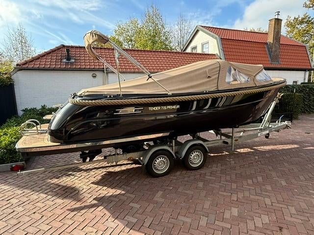 Primeur 715 tender 2021 100Pk Suzuki 248h Direct vaarklaar!, Gebruikt, 6 meter of meer, Snelvarend, Ophalen