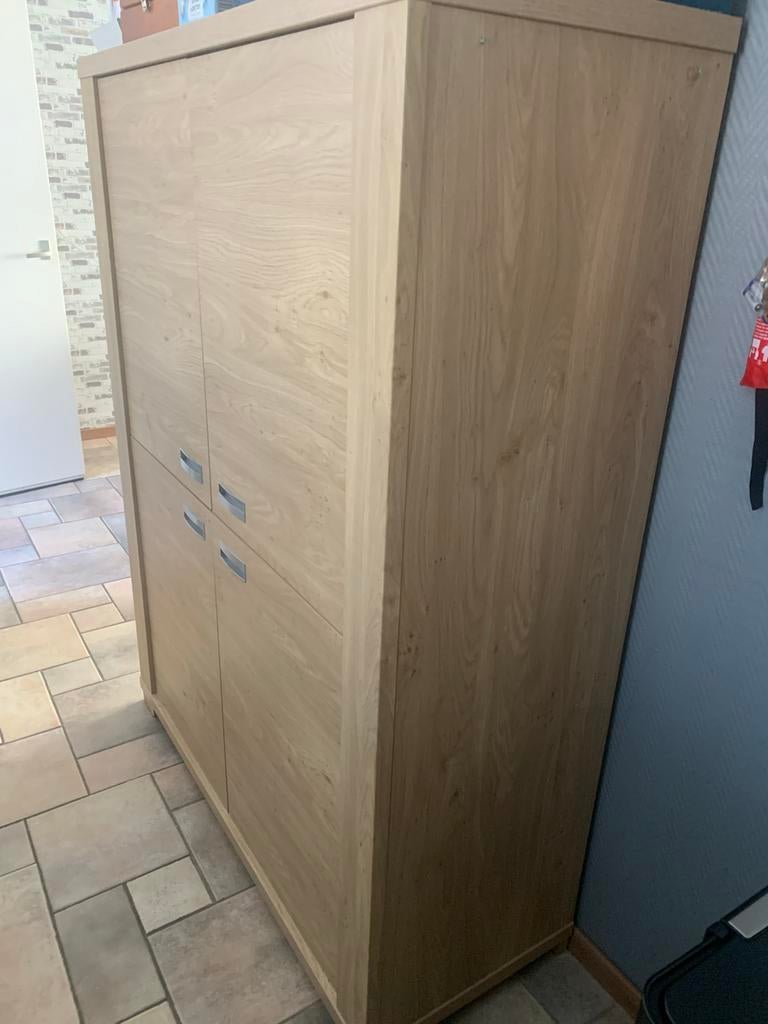 Kast met 3 schappen 125x50x165, Huis en Inrichting, Kasten | Overige, Gebruikt, Ophalen