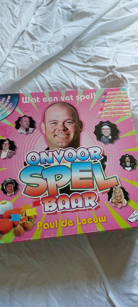 Spel onvoorspelbaar, Ophalen, Zo goed als nieuw