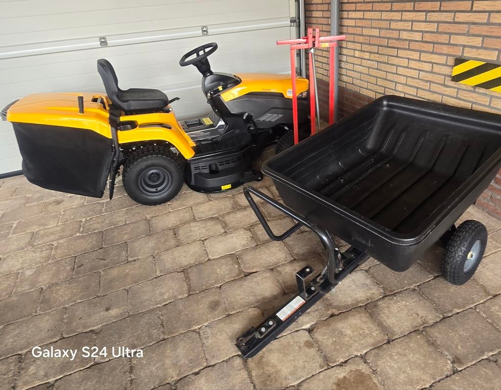 STIGA ESTATE 3098H zitgrasmaaier zo goed als nieuw + extra's, Ophalen, Zo goed als nieuw